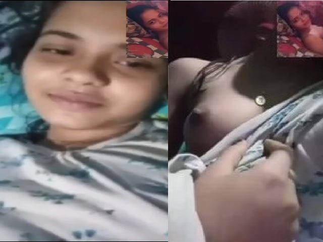 Cute Bangladeshi Girlfriend Boobs Show Viral Call MMS