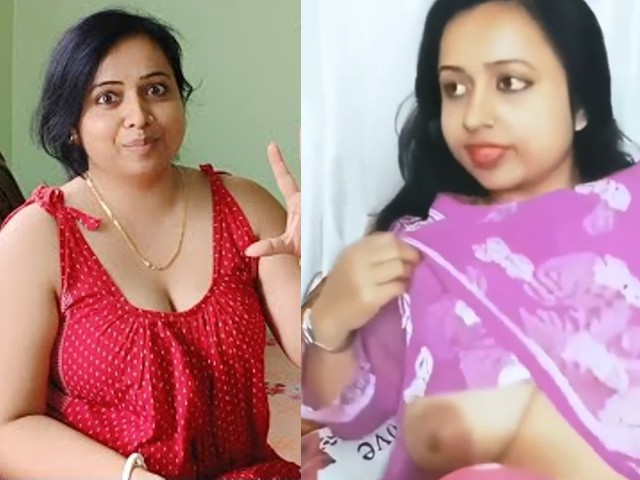 YOUTUBER SUMI Bhabhi (Happy family with sumi) 12Min Changing Dress Live Boob Pop Out